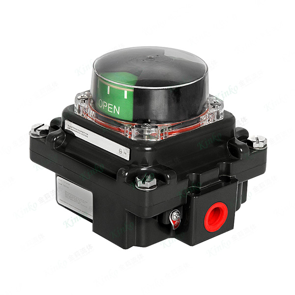 Pneumatic limit switch