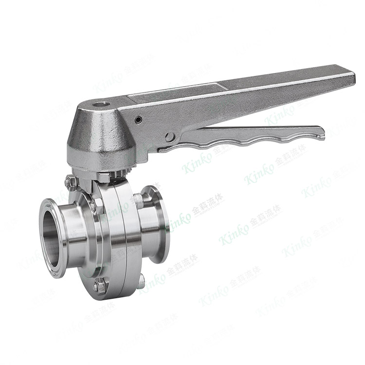 Duckbill quick-install butterfly valve