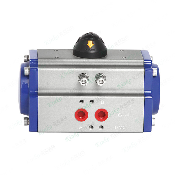 Pneumatic actuator - blue