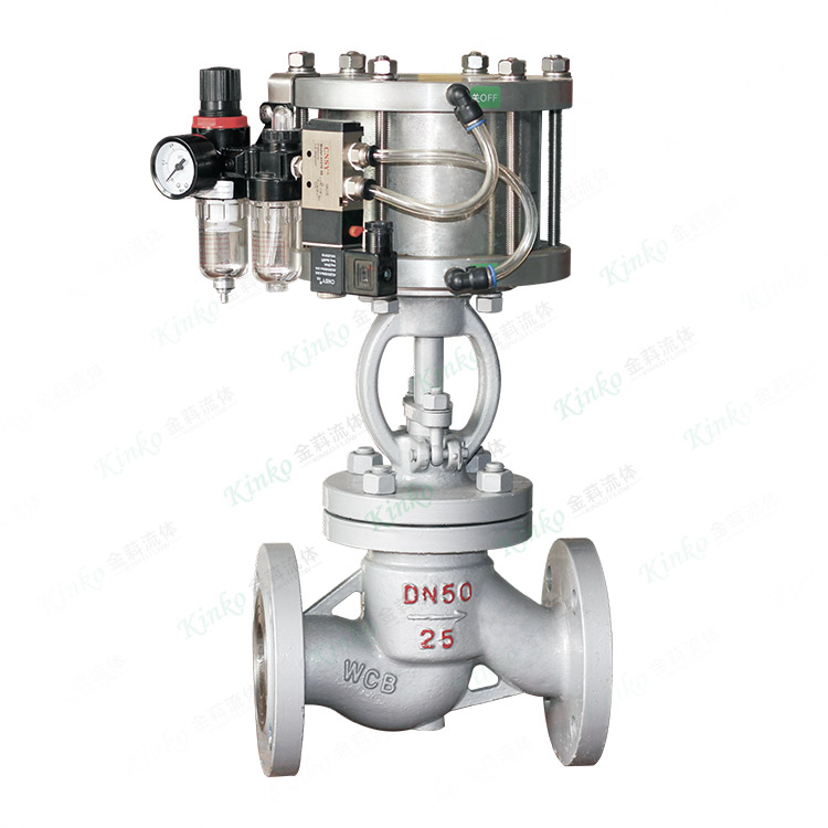 National standard pneumatic shut-off valve