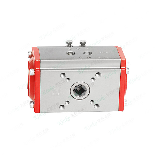 Pneumatic actuator - red