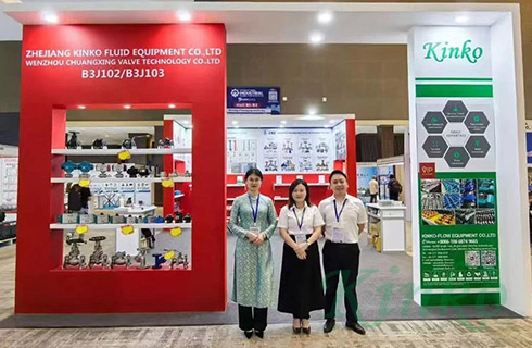 Kinko achieved complete success at the Indonesia exhibition