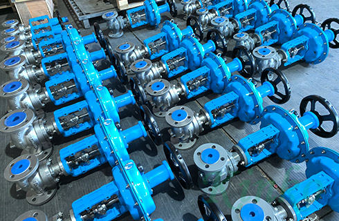 The working principle of the regulating valve