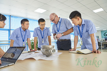 Control valve research and development team