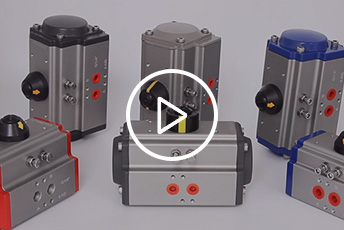 Real time shooting of pneumatic actuator